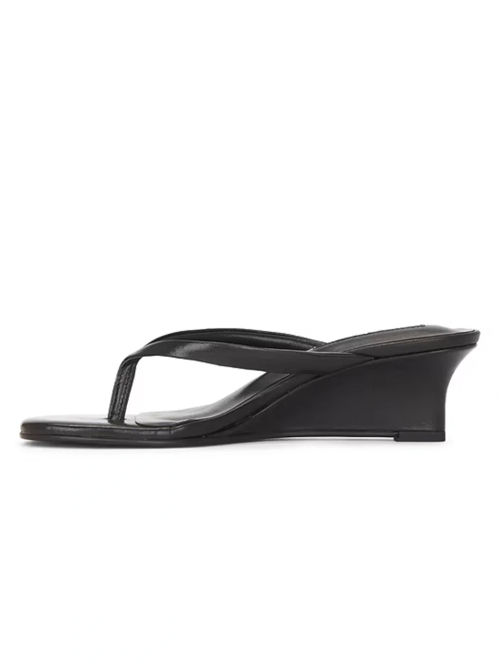 Tony Bianco Edgy Sandals wedges Black Vintage Thongs shoes Revolve Sz 7